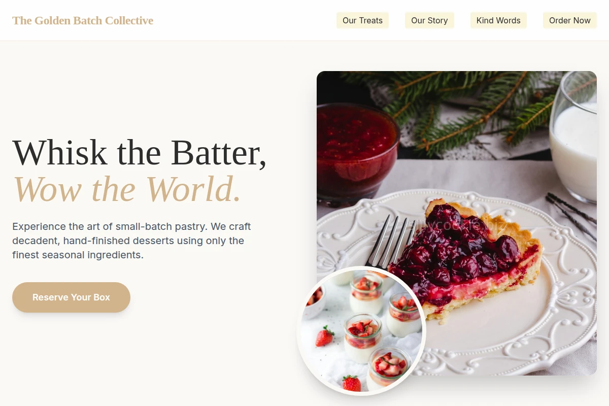 Artisan Dessert