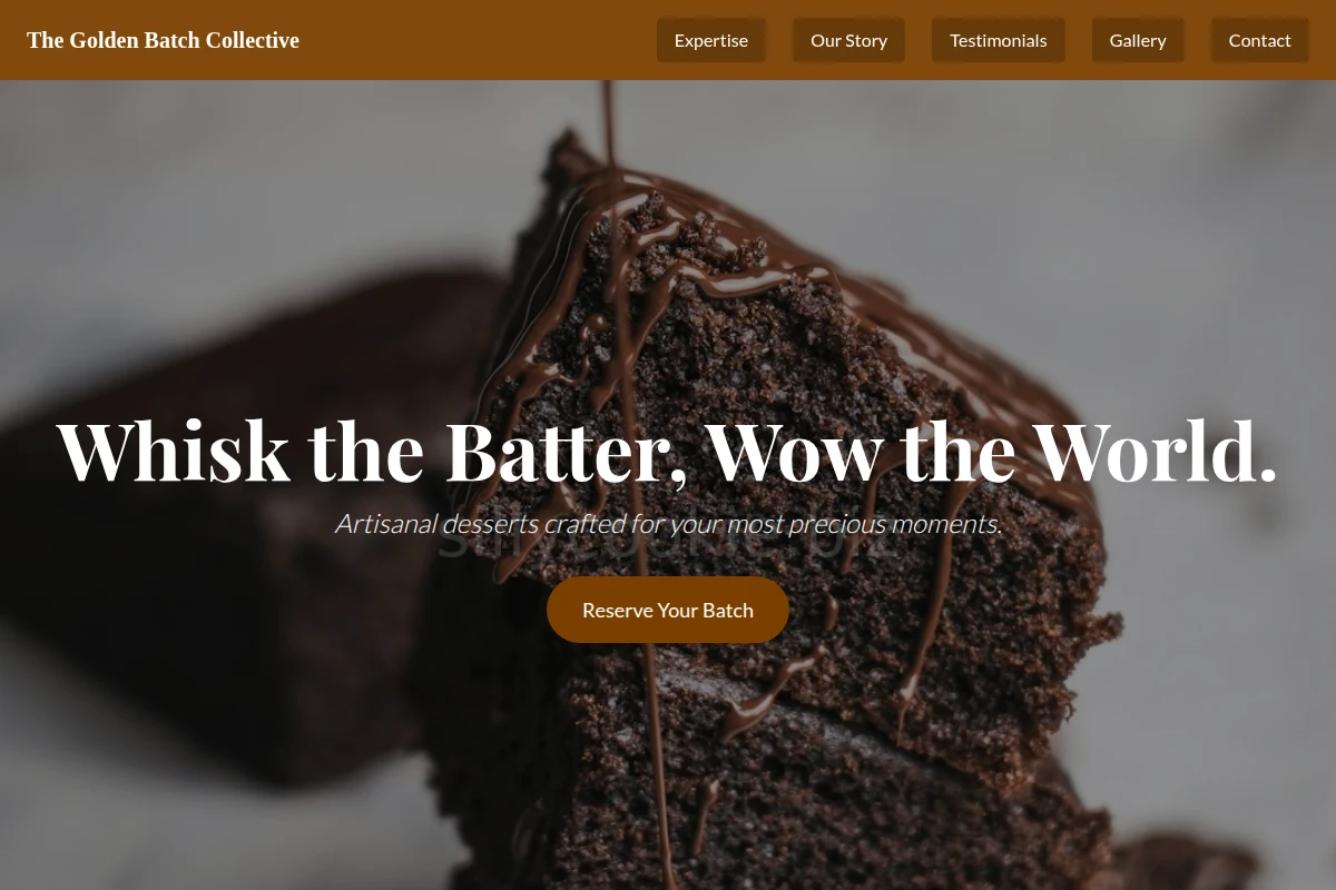 Rolling-pin Dessert